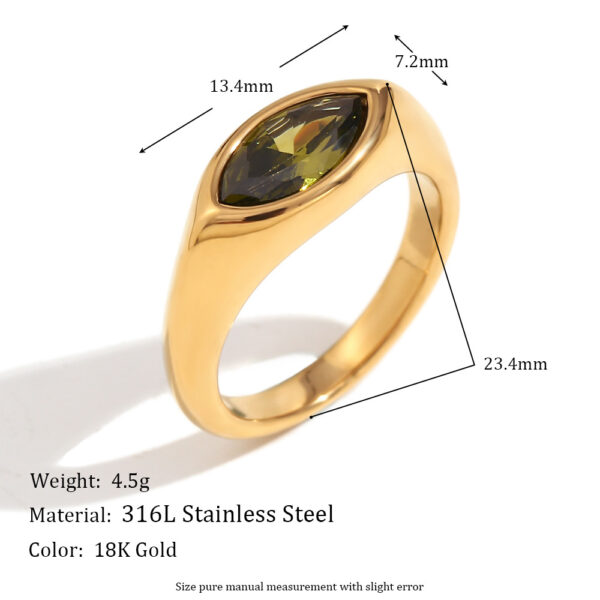 Versatile Fashion Stainless Steel Ring For Women - Image 6